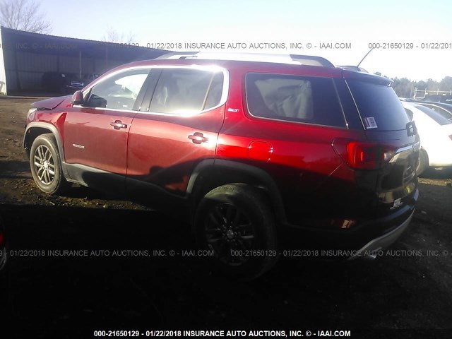 1GKKNMLS0HZ192739 - 2017 GMC ACADIA SLT-1 Marron photo 3