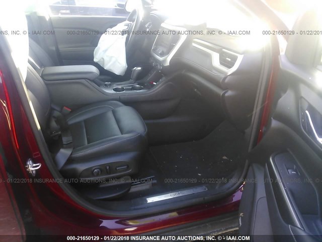 1GKKNMLS0HZ192739 - 2017 GMC ACADIA SLT-1 Marron photo 5
