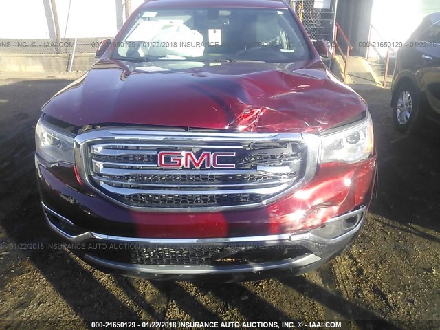 1GKKNMLS0HZ192739 - 2017 GMC ACADIA SLT-1 Marron photo 6