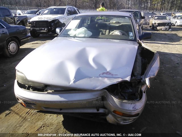 4T1BG12K1TU664079 - 1996 TOYOTA CAMRY DX/LE/XLE BEIGE photo 6