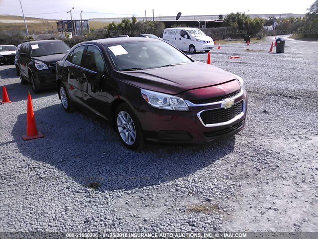 1G11C5SLXFF346460 - 2015 CHEVROLET MALIBU 1LT 勃艮第红 照片 1
