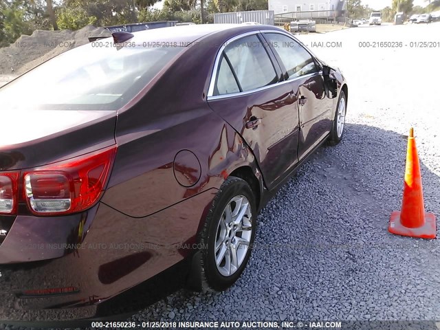 1G11C5SLXFF346460 - 2015 CHEVROLET MALIBU 1LT 勃艮第红 照片 6