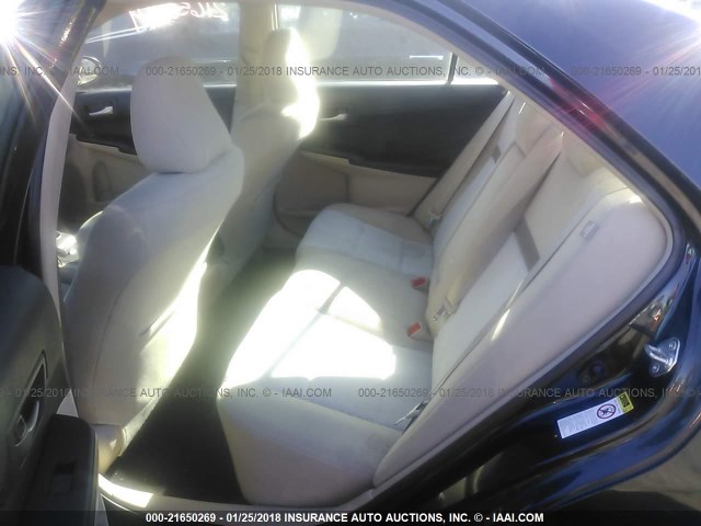 4T1BF1FK9CU104775 - 2012 TOYOTA CAMRY SE/LE/XLE 银色 照片 8