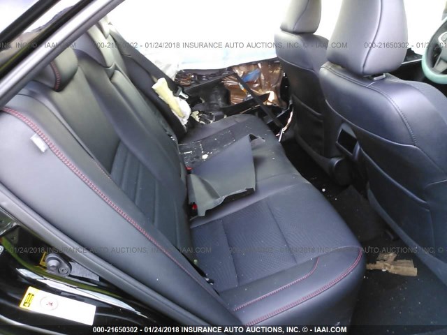 4T1BF1FK8HU408736 - 2017 TOYOTA CAMRY LE/XLE/SE/XSE BLACK photo 8