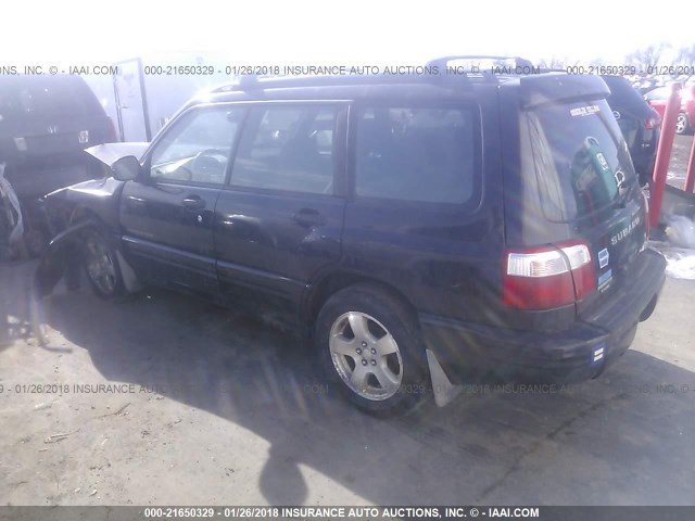 JF1SF65682G712019 - 2002 SUBARU FORESTER S Qara foto 3