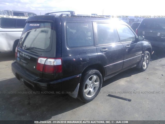 JF1SF65682G712019 - 2002 SUBARU FORESTER S Qara foto 4