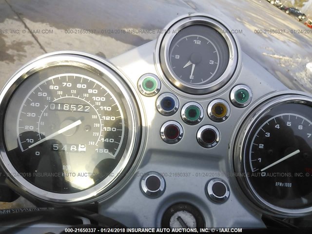 WB10407B5VZB80168 - 1997 BMW R1100 R BLUE photo 7