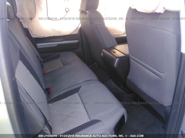 5TFUY5F13EX341396 - 2014 TOYOTA TUNDRA DOUBLE CAB SR/SR5 SILVER photo 8