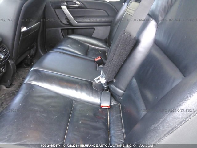 2HNYD28327H544002 - 2007 ACURA MDX TECHNOLOGY MAROON photo 8