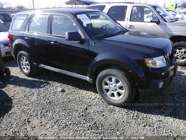 4F2CY0C71AKM00105 - 2010 MAZDA TRIBUTE I BLACK photo 1