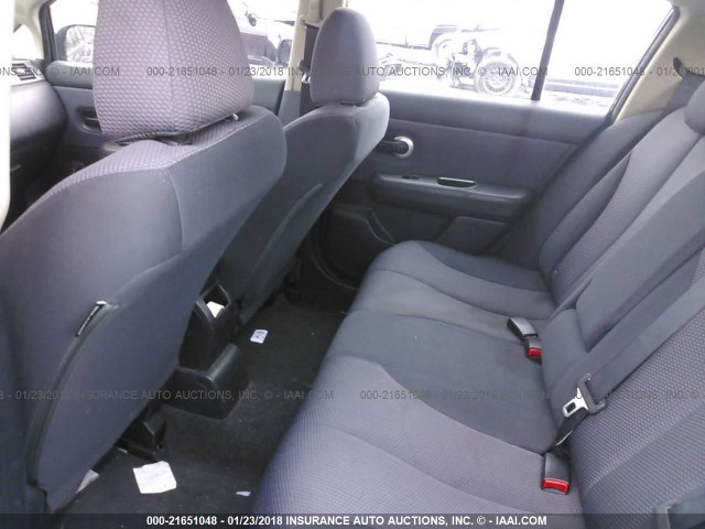 3N1BC13E99L373988 - 2009 NISSAN VERSA S/SL BLACK photo 8