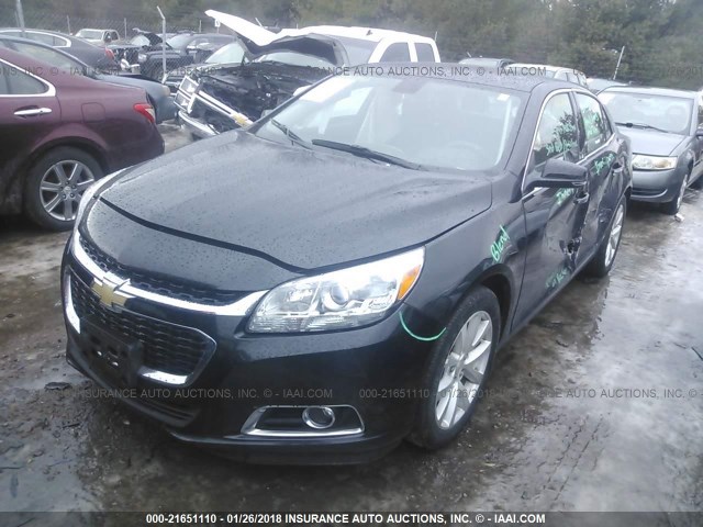 1G11F5SL5FF100939 - 2015 CHEVROLET MALIBU LTZ 黑色 照片 2
