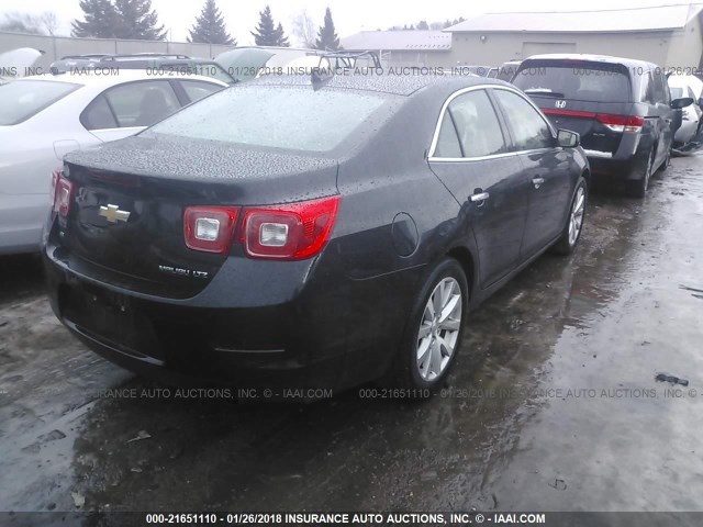 1G11F5SL5FF100939 - 2015 CHEVROLET MALIBU LTZ 黑色 照片 4