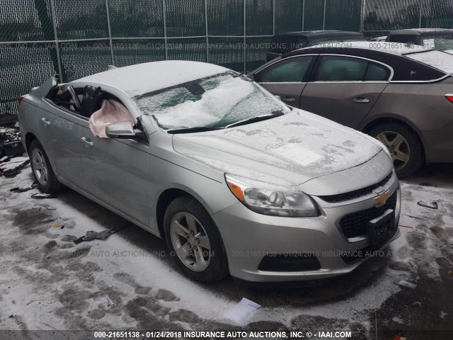 1G11C5SA5GF106099 - 2016 CHEVROLET MALIBU LIMITED LT SILVER photo 1