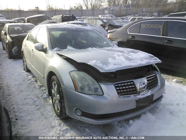 1N4BA41E15C813110 - 2005 NISSAN MAXIMA SE/SL GRAY photo 1