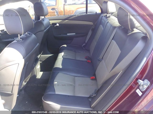 1G1ZK57799F193169 - 2009 CHEVROLET MALIBU LTZ ბურგუნდია ფოტო 8