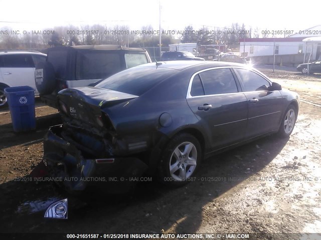1G1ZB5E10BF230789 - 2011 CHEVROLET MALIBU LS GRAY photo 4