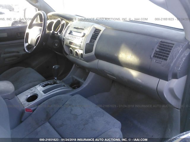 3TMLU42N98M015686 - 2008 TOYOTA TACOMA DOUBLE CAB ლურჯი ფოტო 5