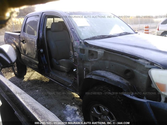 3TMLU42N98M015686 - 2008 TOYOTA TACOMA DOUBLE CAB ლურჯი ფოტო 6