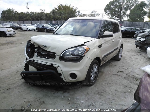 KNDJT2A67D7756870 - 2013 KIA SOUL +/!/SPORT CREAM photo 2