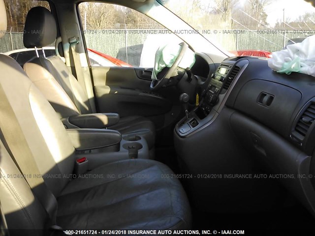 KNDMB233486194795 - 2008 KIA SEDONA EX/LX RED photo 5