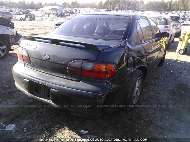 1G1NE52J32M669457 - 2002 CHEVROLET MALIBU LS 黑色 照片 4
