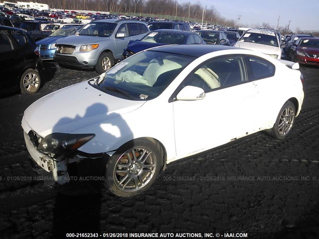 JTKDE167380247160 - 2008 TOYOTA SCION TC 白色 照片 2