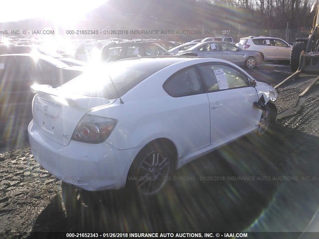 JTKDE167380247160 - 2008 TOYOTA SCION TC 白色 照片 4