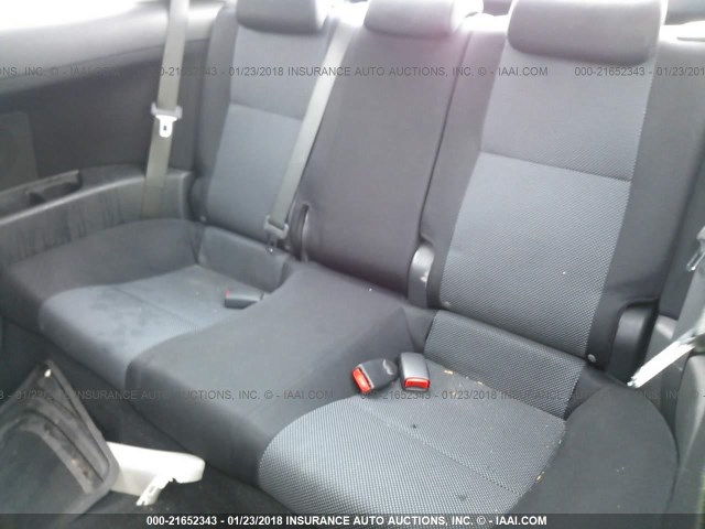 JTKDE167380247160 - 2008 TOYOTA SCION TC 白色 照片 8