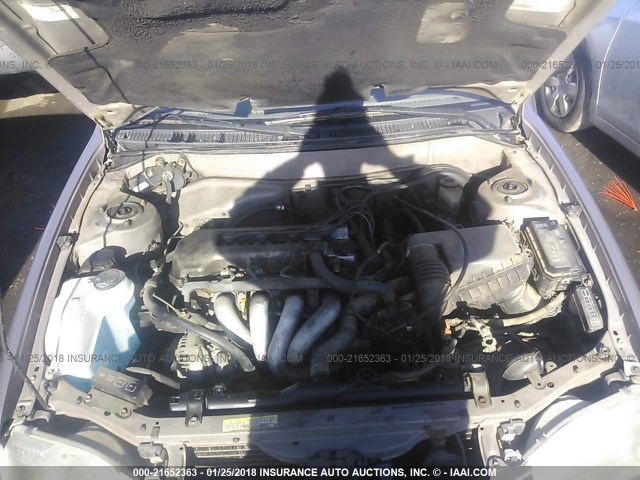 1NXBR12EXWZ106790 - 1998 TOYOTA COROLLA VE/CE/LE TAN photo 10