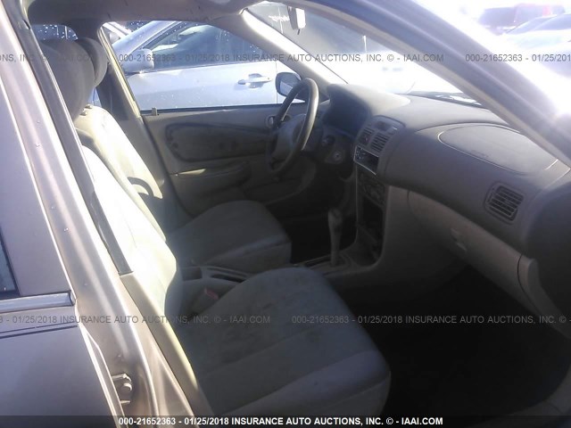 1NXBR12EXWZ106790 - 1998 TOYOTA COROLLA VE/CE/LE TAN photo 5