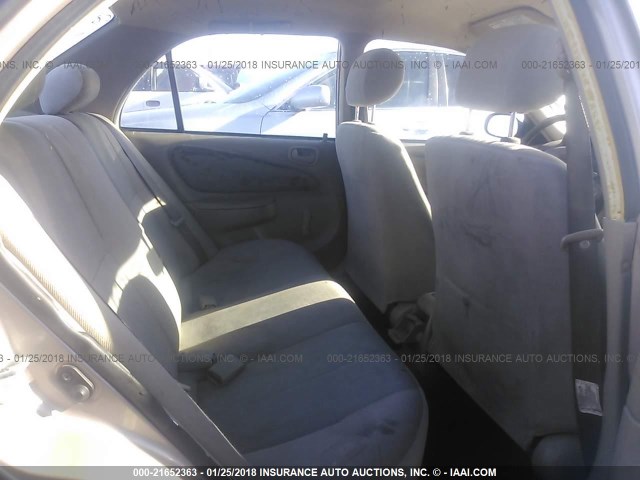 1NXBR12EXWZ106790 - 1998 TOYOTA COROLLA VE/CE/LE TAN photo 8