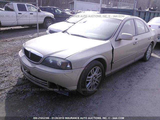 1LNHM87A75Y670475 - 2005 LINCOLN LS 金色 照片 2