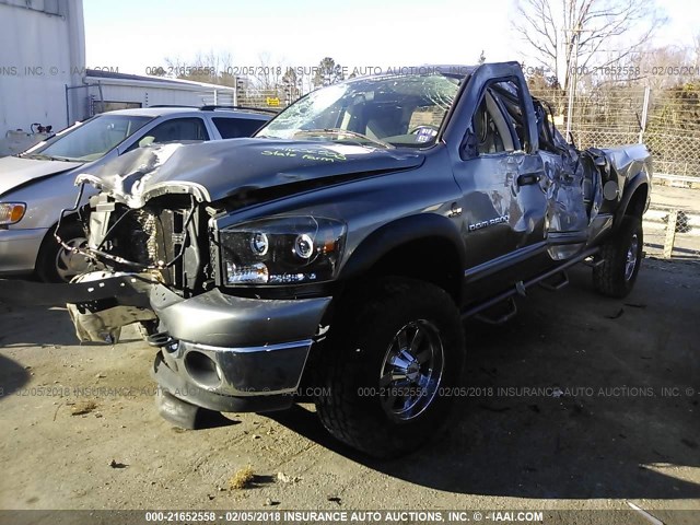 3D7LX38CX6G149275 - 2006 DODGE RAM 3500 GRAY photo 2