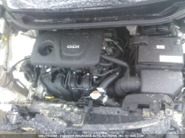 KNADM4A33G6557754 - 2016 KIA RIO LX Սպիտակ լուսանկար 10