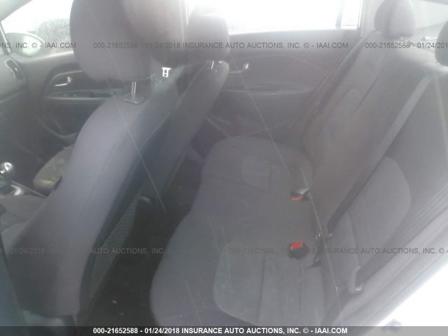 KNADM4A33G6557754 - 2016 KIA RIO LX Սպիտակ լուսանկար 8