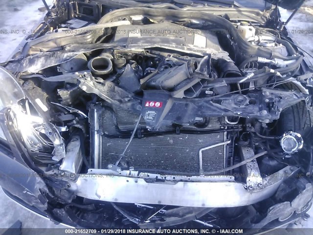 WDDHF8HB4BA474820 - 2011 MERCEDES-BENZ E 350 4MATIC BLACK photo 10