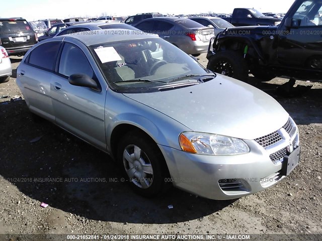 1B3AL46T66N229641 - 2006 DODGE STRATUS SXT GRAY photo 1