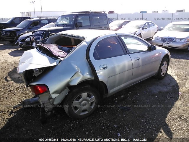 1B3AL46T66N229641 - 2006 DODGE STRATUS SXT GRAY photo 4