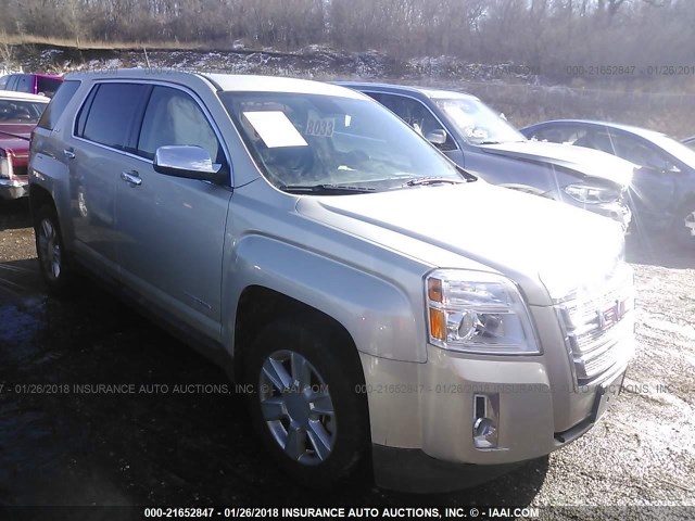 2GKALMEK4D6246533 - 2013 GMC TERRAIN SLE GOLD photo 1