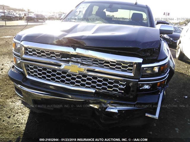 3GCPCREC8FG463103 - 2015 CHEVROLET SILVERADO C1500 LT BROWN photo 6