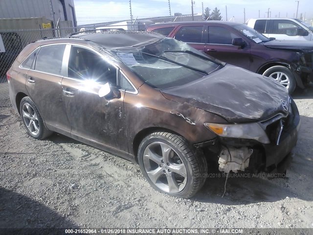 4T3ZK3BB7BU044450 - 2011 TOYOTA VENZA BROWN photo 1