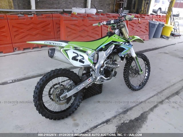 JKAKXMTC87A012638 - 2007 KAWASAKI KX250 F GREEN photo 4