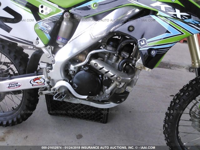 JKAKXMTC87A012638 - 2007 KAWASAKI KX250 F GREEN photo 8