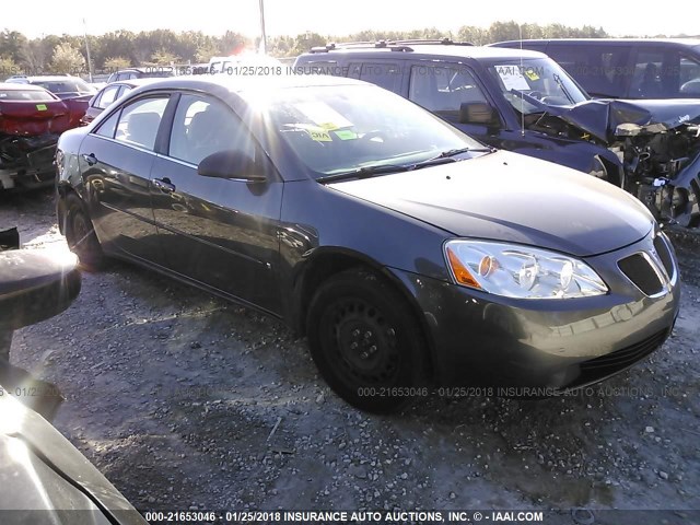 1G2ZF58B474158373 - 2007 PONTIAC G6 VALUE LEADER/BASE BLACK photo 1