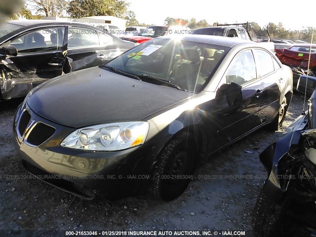 1G2ZF58B474158373 - 2007 PONTIAC G6 VALUE LEADER/BASE BLACK photo 2