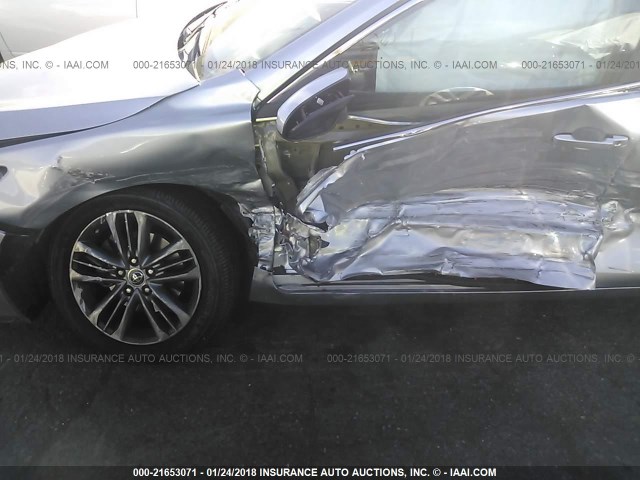 4T1BF1FK5FU887601 - 2015 TOYOTA CAMRY LE/XLE/SE/XSE SILVER photo 6