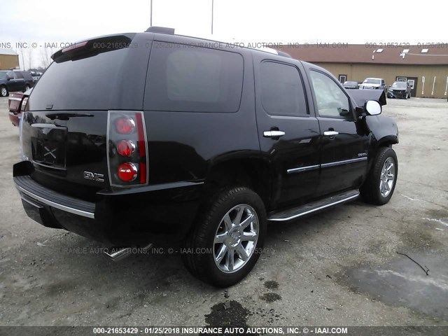 1GKS2EEF3ER163603 - 2014 GMC YUKON DENALI BLACK photo 4