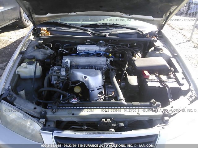 4T1BG22K81U091751 - 2001 TOYOTA CAMRY CE/LE/XLE 银色 照片 10