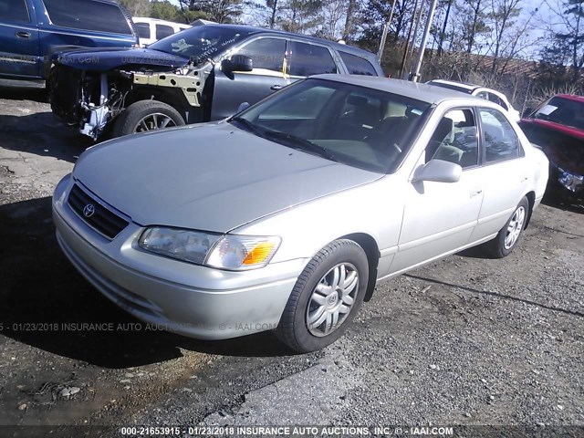 4T1BG22K81U091751 - 2001 TOYOTA CAMRY CE/LE/XLE 银色 照片 2